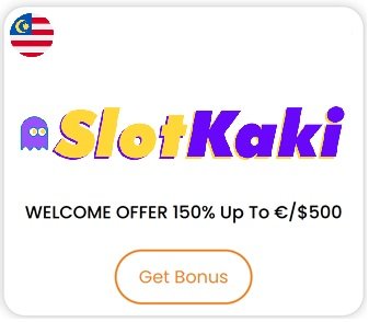Slot Kaki - 150% Welcome Bonus up to €/$500
